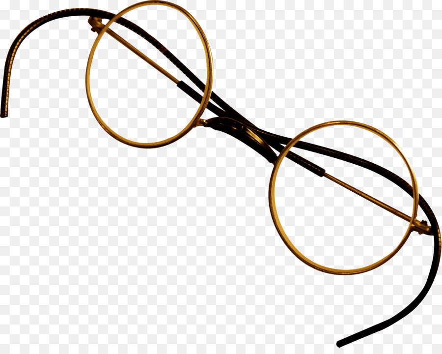 Lunettes Dorées，Lunettes PNG