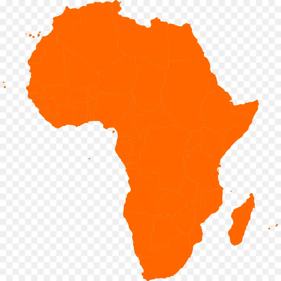 Afrique，Carte PNG