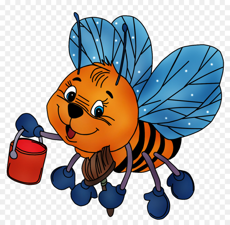 Abeille De Dessin Animé，Insecte PNG