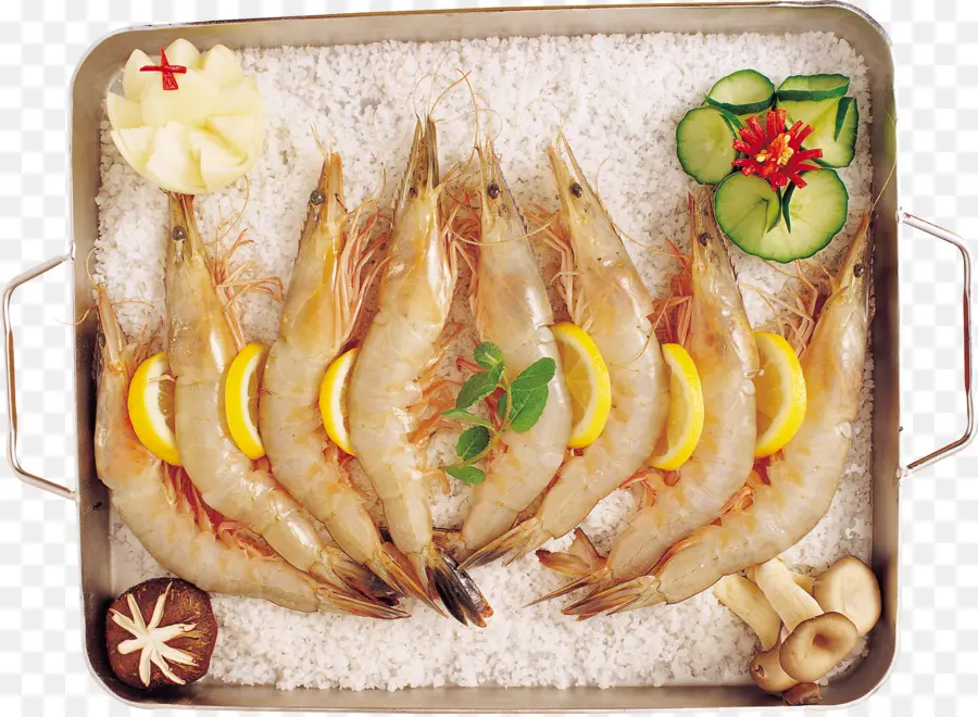 Plat De Crevettes，Fruit De Mer PNG