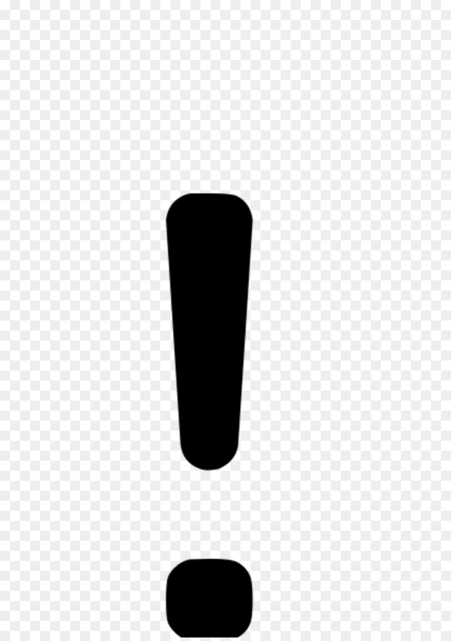 Point D'exclamation，Ponctuation PNG