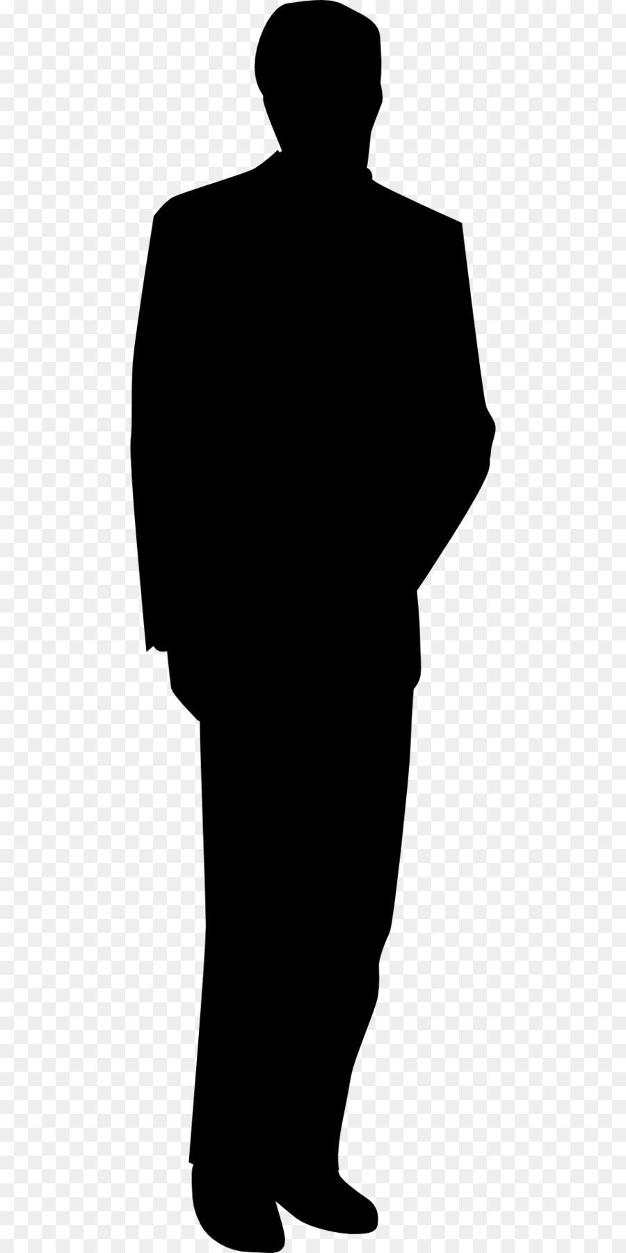 Homme Affaires Silhouette，Homme D'affaires PNG