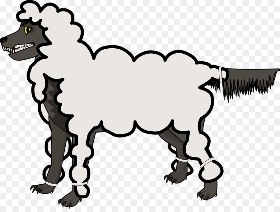 Loup Déguisé En Mouton，Mouton PNG