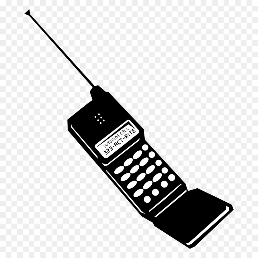 Téléphone à Clapet，Antenne PNG