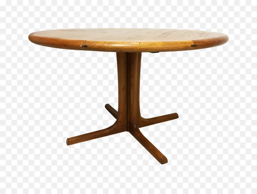 Table Ronde，En Bois PNG