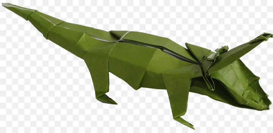 Dinosaure En Origami，Papier PNG