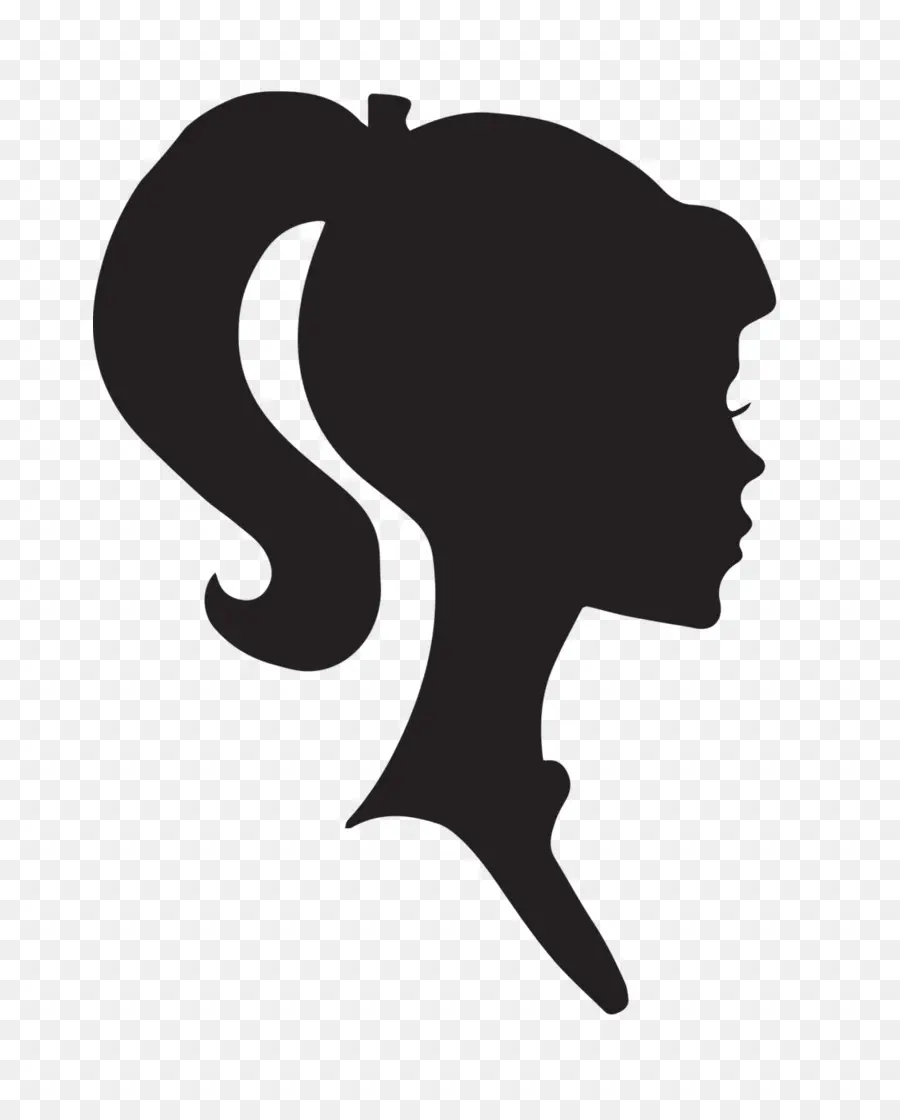 Silhouette，Fille PNG