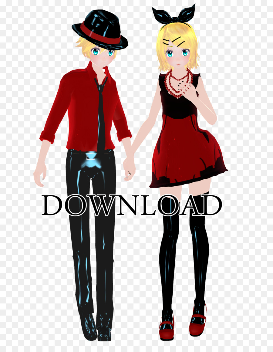 Kagamine Rinlen，Meiko PNG