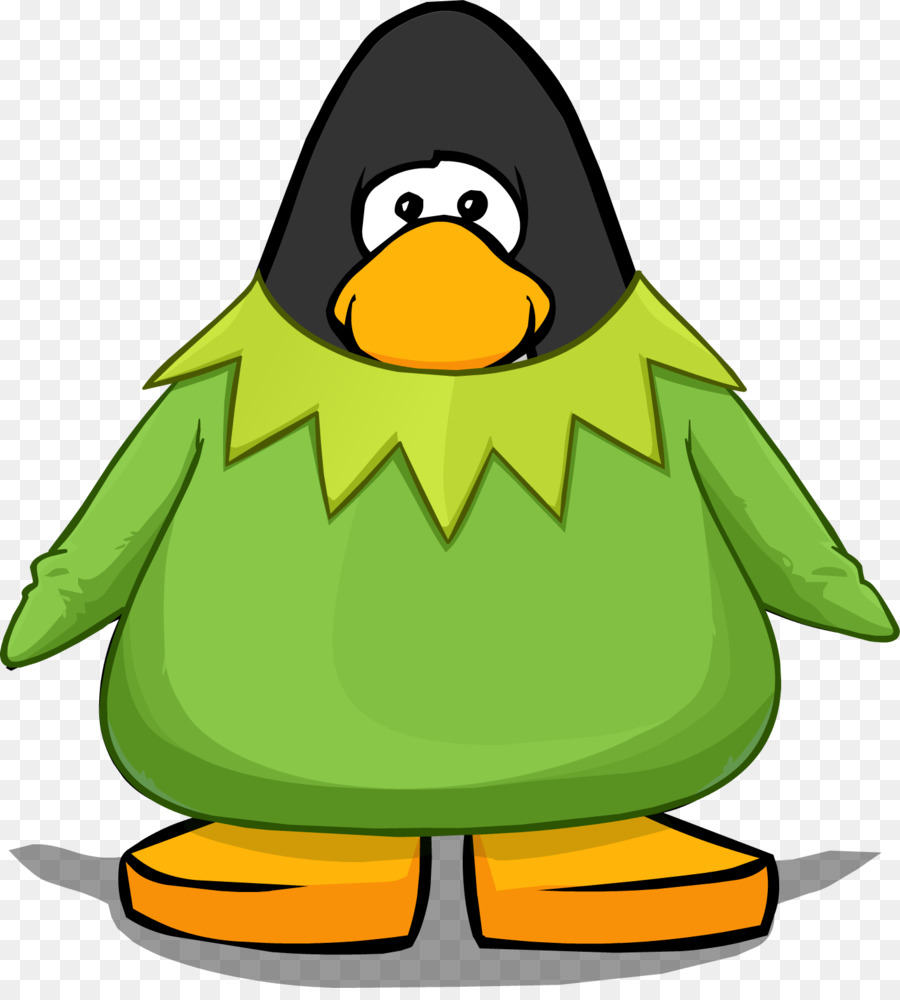 Pingouin En Robe Bleue，Robe PNG