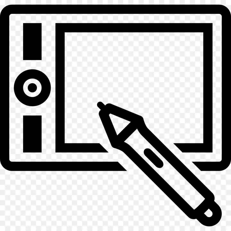 Tablette à Dessin，Stylo PNG