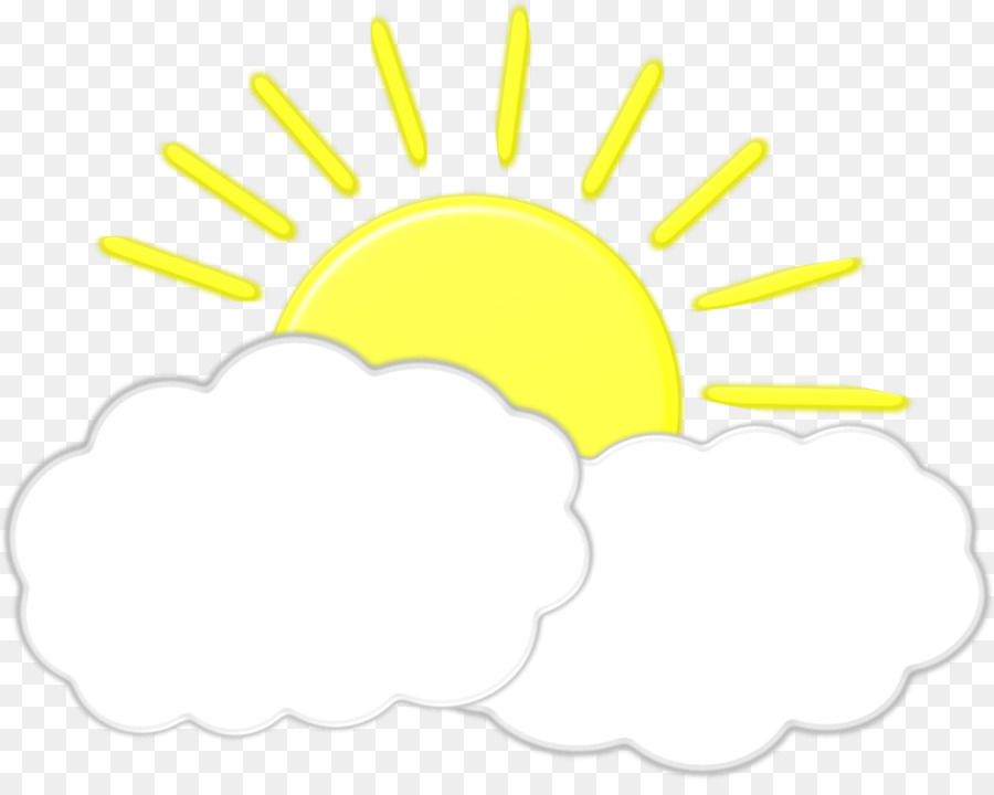 Soleil Et Nuage，Ensoleillé PNG