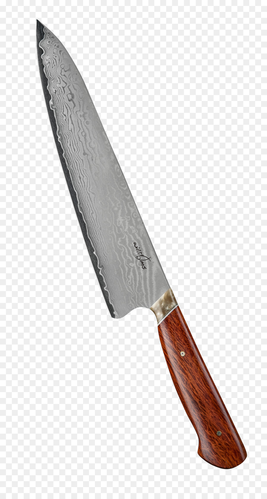 Couteau à Manche En Bois，Lame PNG