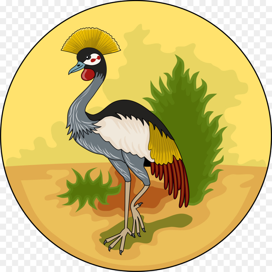 Grue Couronnée，Grue PNG