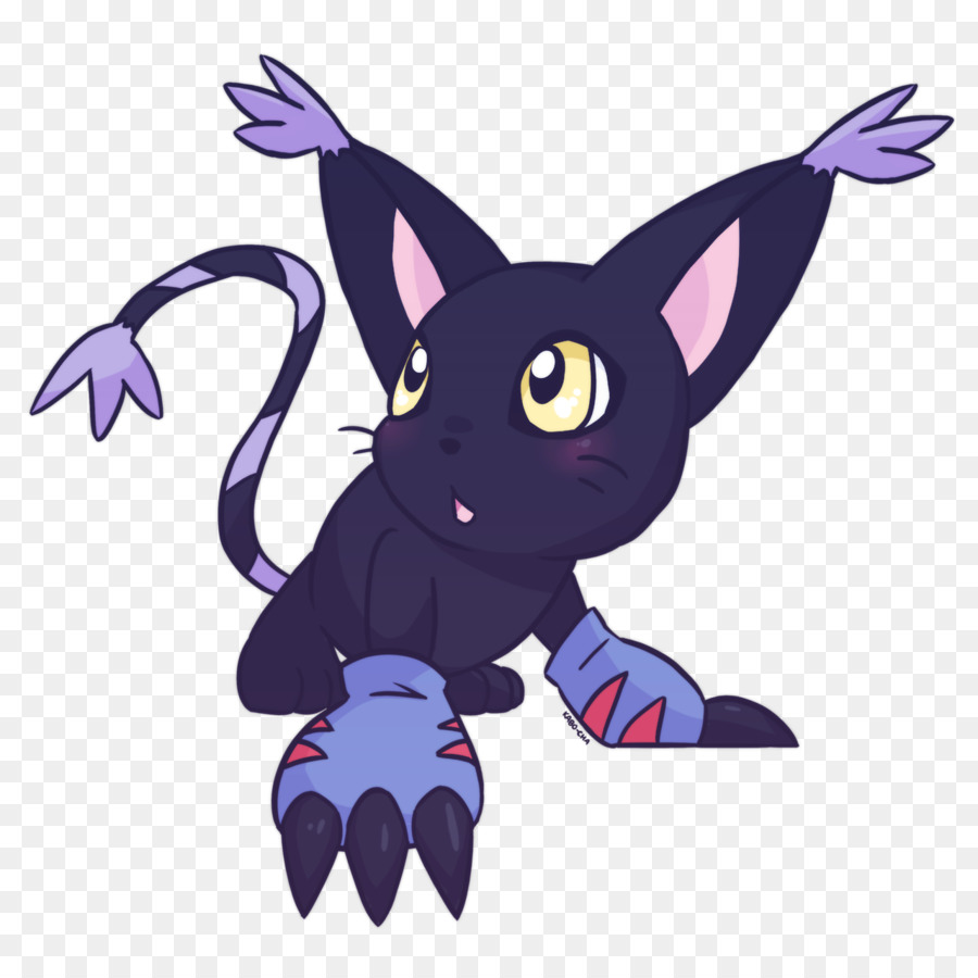 Gatomon，Chat PNG