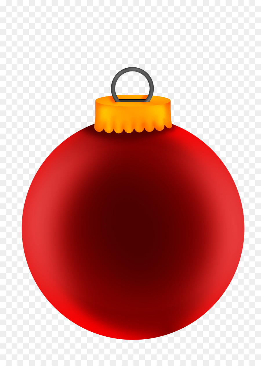 Ornement Rouge，Noël PNG