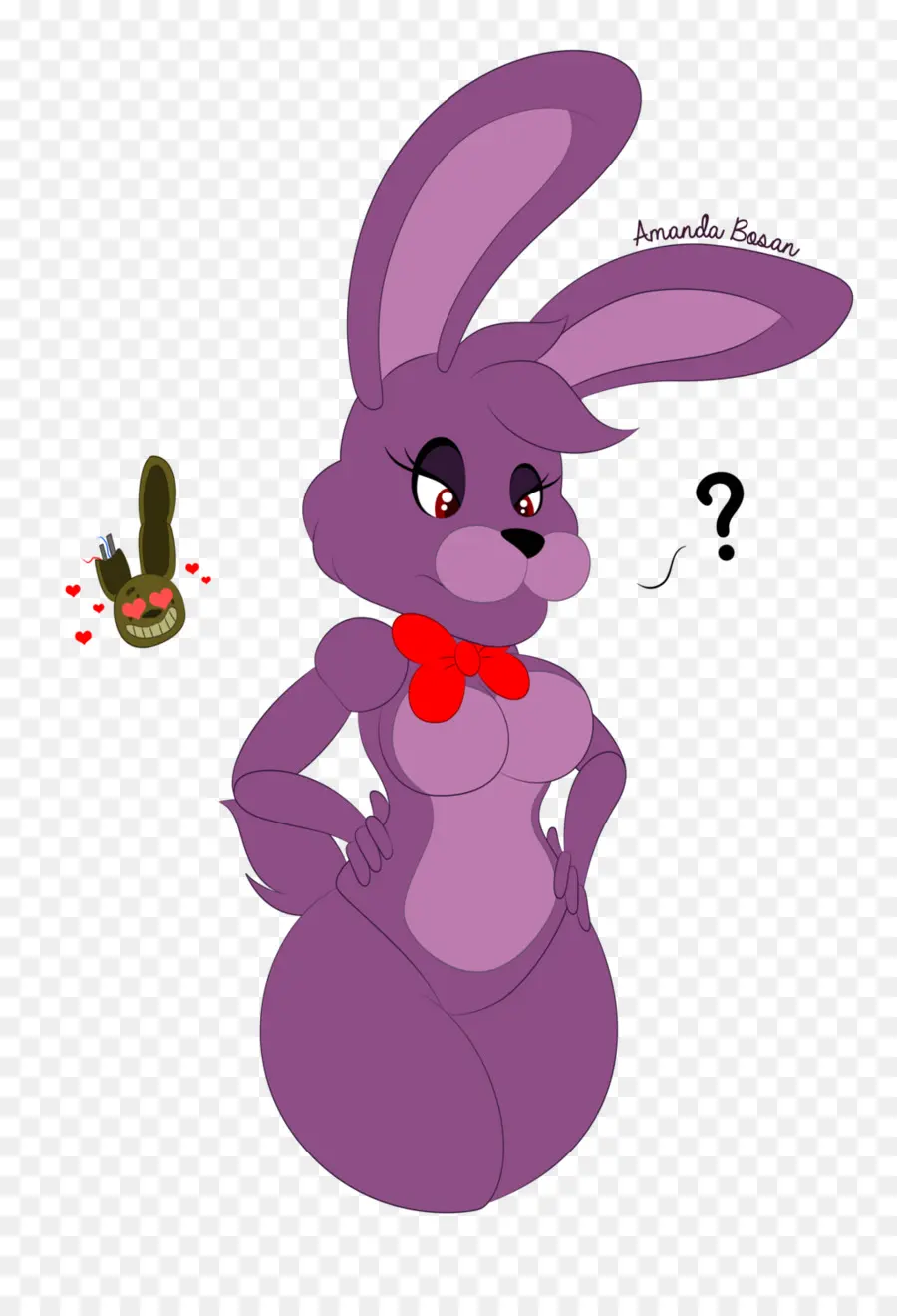 Lapin Violet，Dessin Animé PNG