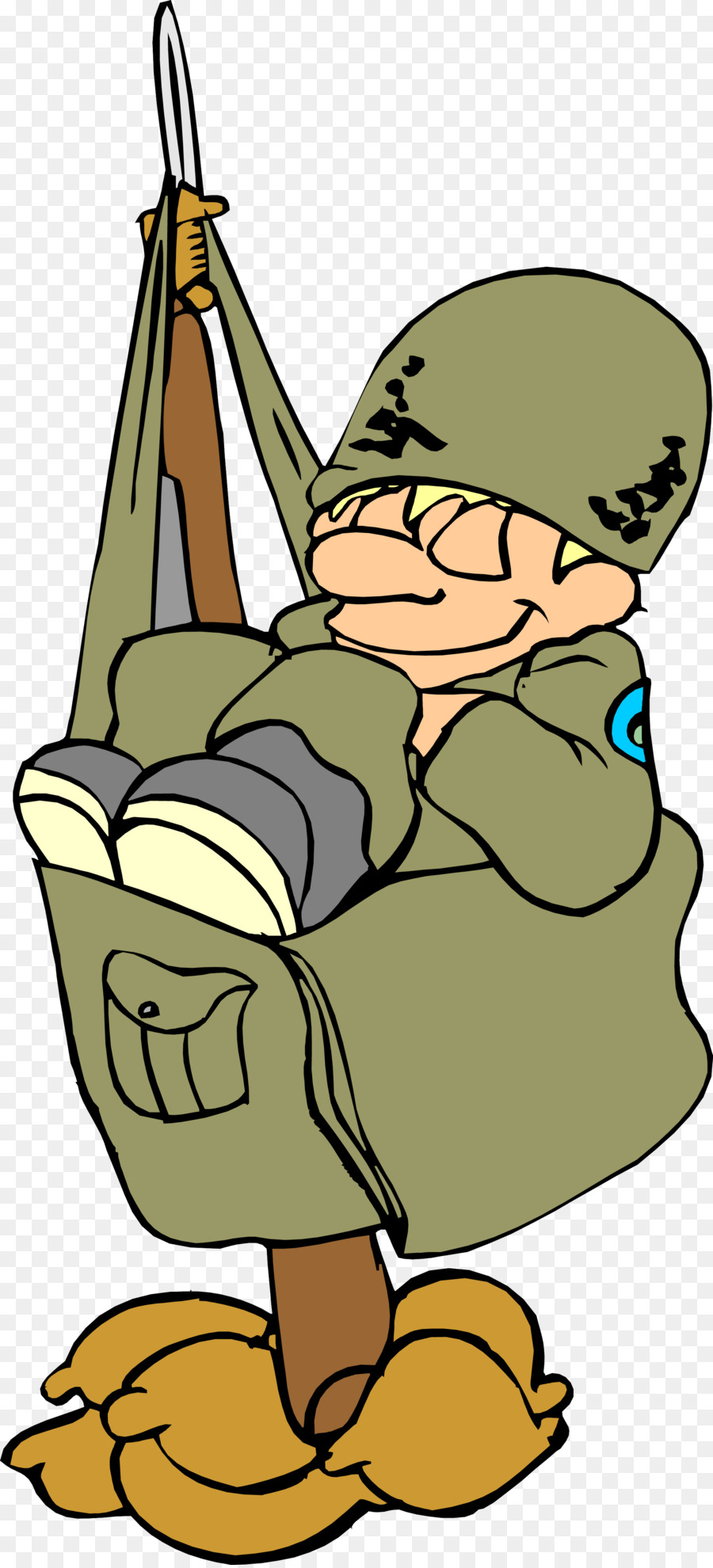 Soldat De Dessin Animé，Casque PNG