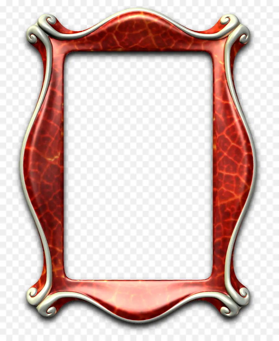 Cadre Rouge，Décoratif PNG