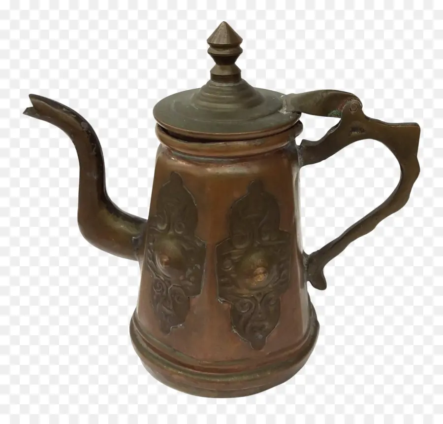 Théière Ancienne，Bronze PNG