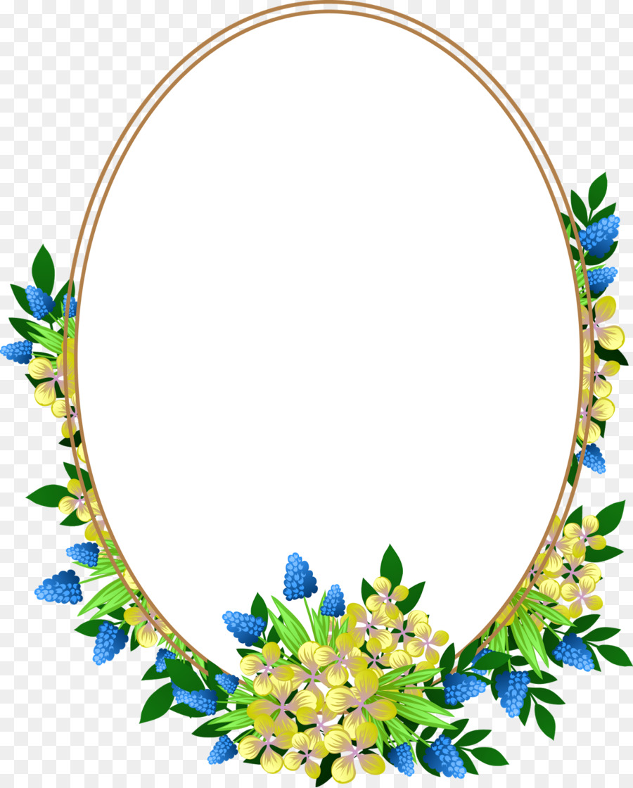 Cadre Floral，Fleurs PNG