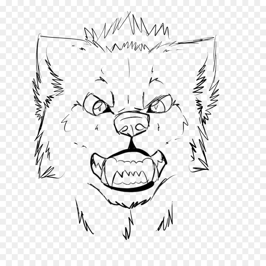 Loup，Dessin PNG