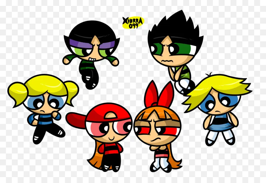 Filles Powerpuff，Super Héros PNG