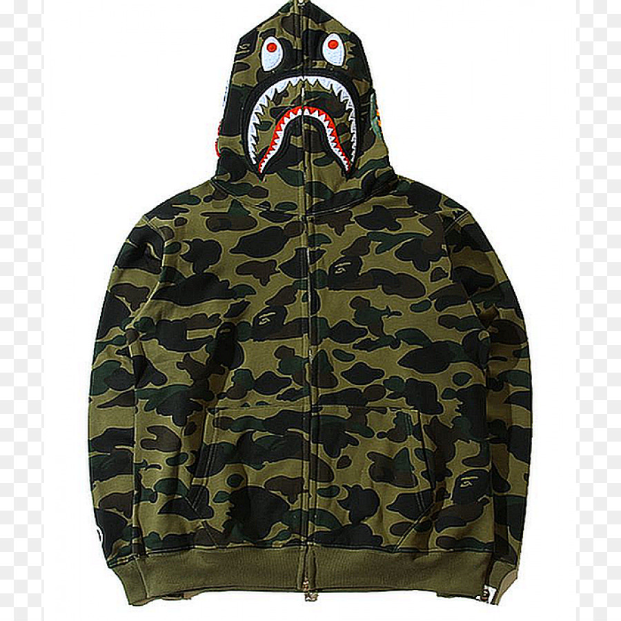 Sweat à Capuche Requin，Camouflage PNG