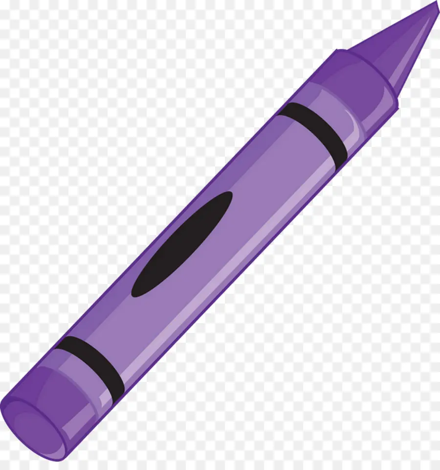 Crayon Violet，Dessin PNG