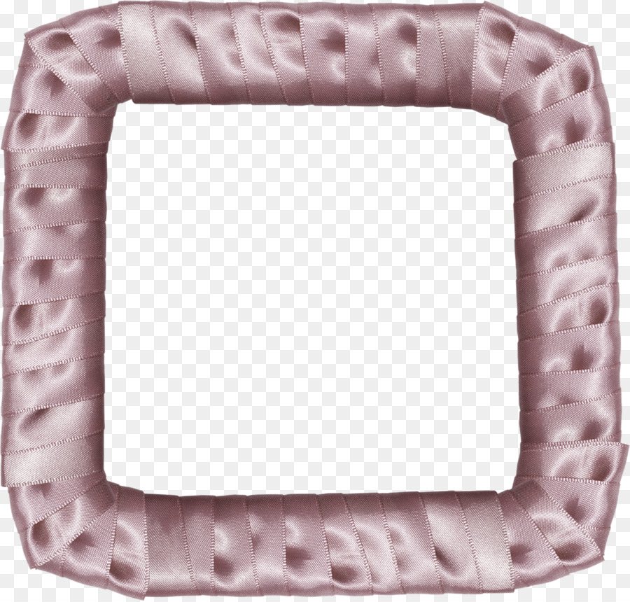 Cadre De Ruban Rose，Décoratif PNG