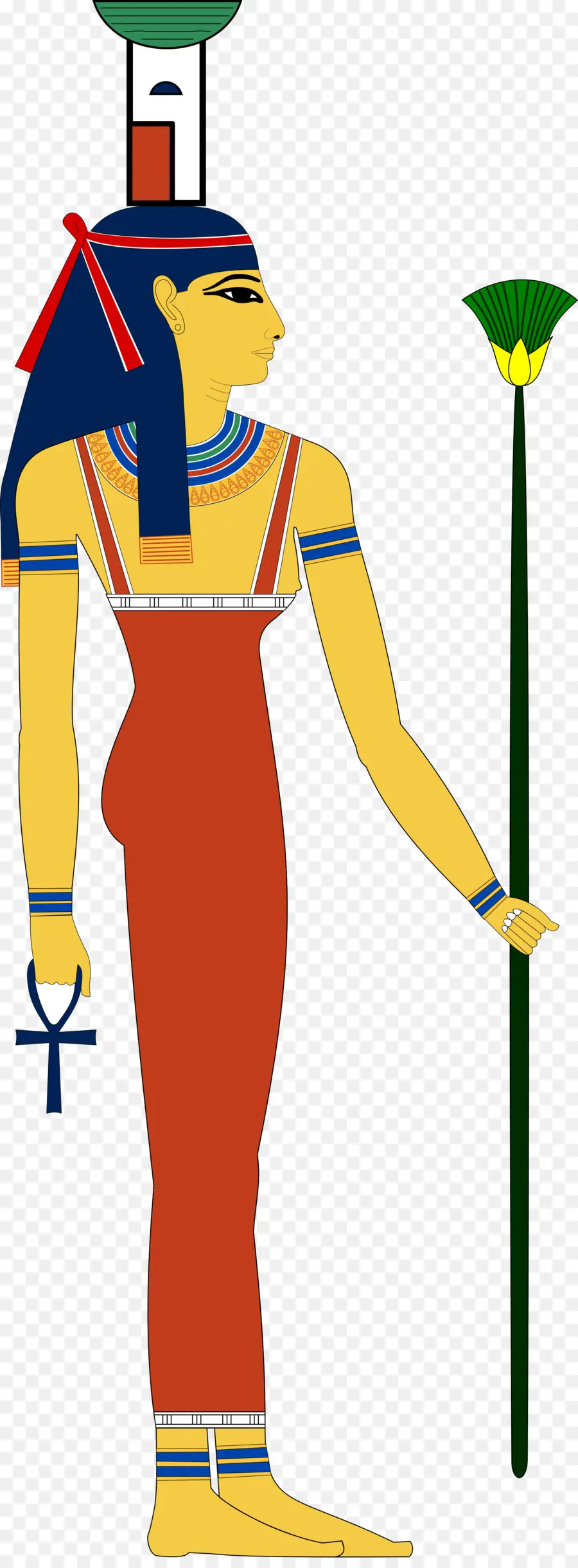 L Egypte Ancienne，Hathor PNG