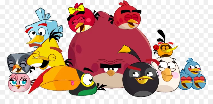 Angry Birds Stella，Dessin Animé PNG