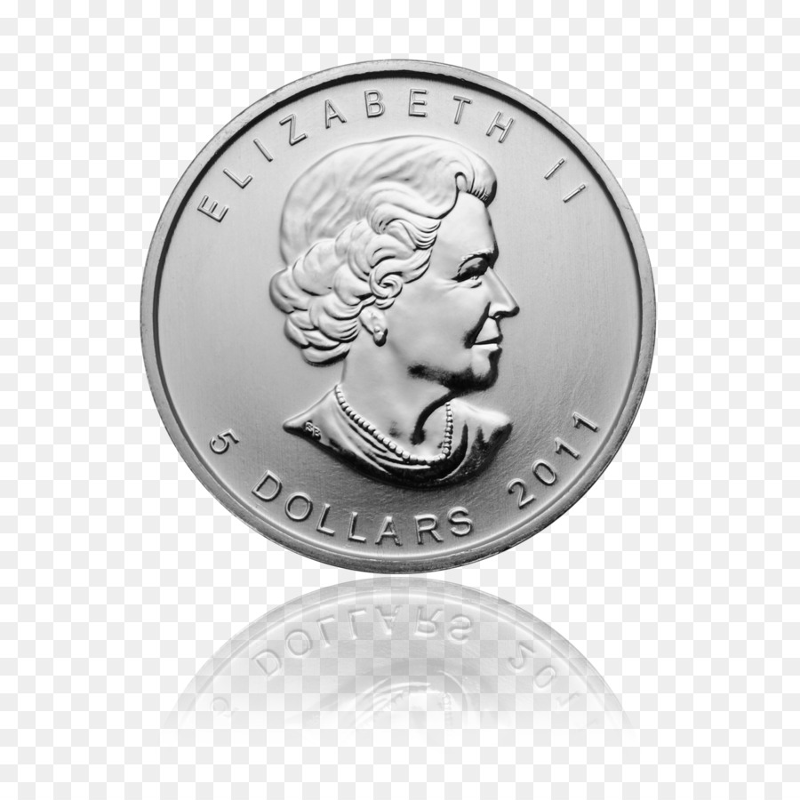 Pièce De Monnaie，Canadien De La Feuille D Érable En Or PNG
