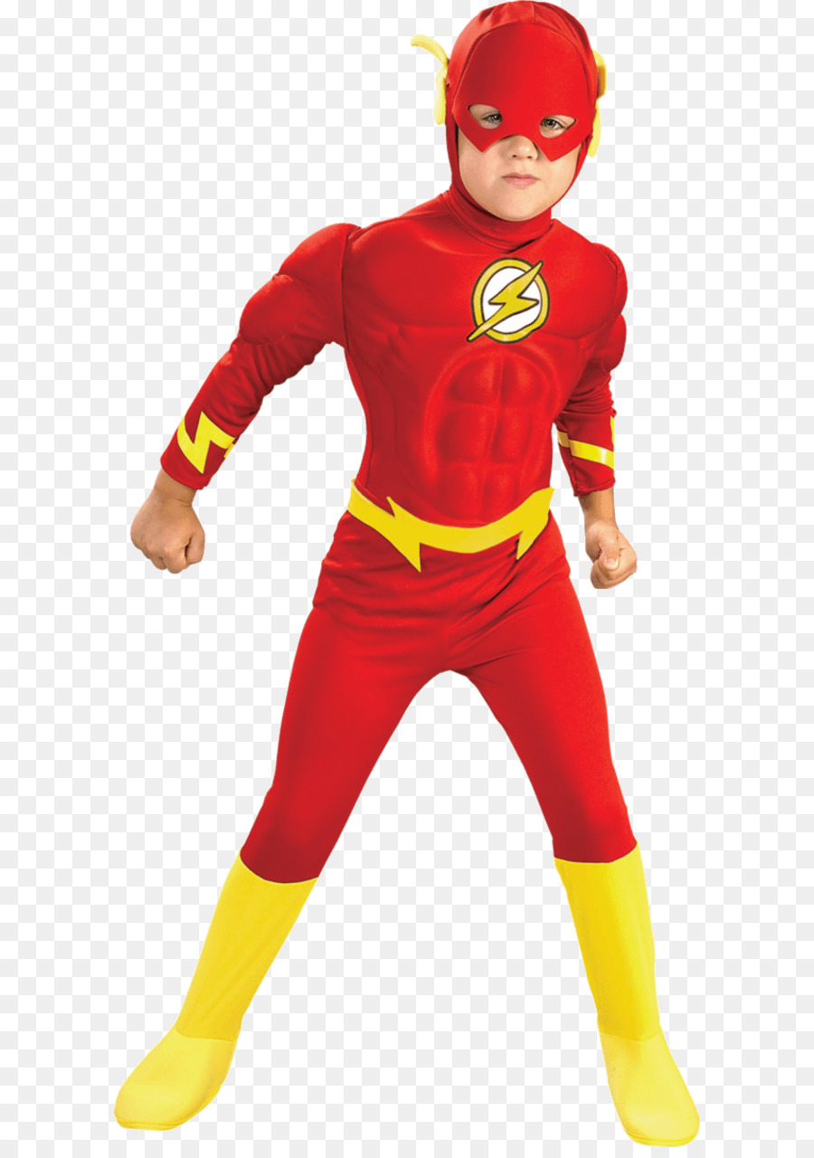 Déguisement Flash，Super Héros PNG