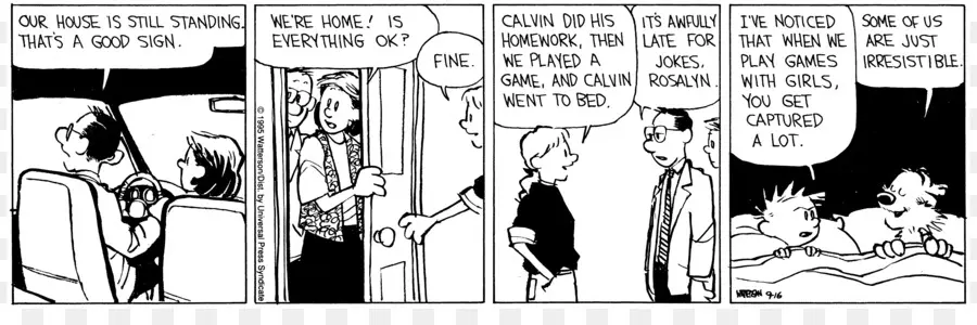 Bande Dessinée Calvin Et Hobbes，Calvin PNG