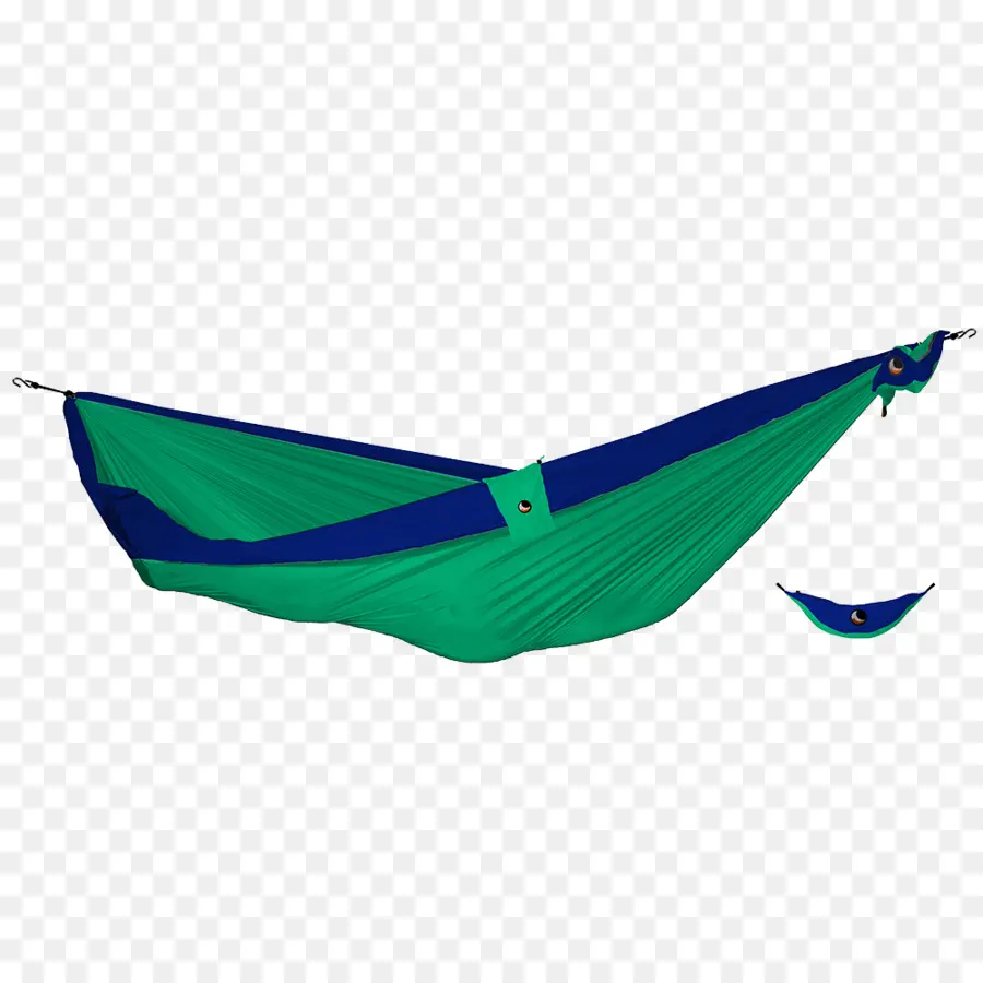 Hamac Vert Et Bleu，Relaxation PNG