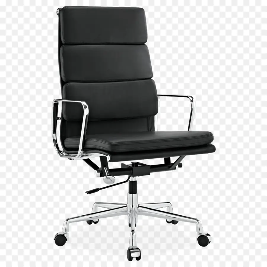 Chaise De Bureau，Noir PNG