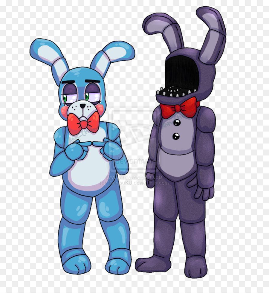 Lapins De Dessin Animé，Lapin Bleu PNG