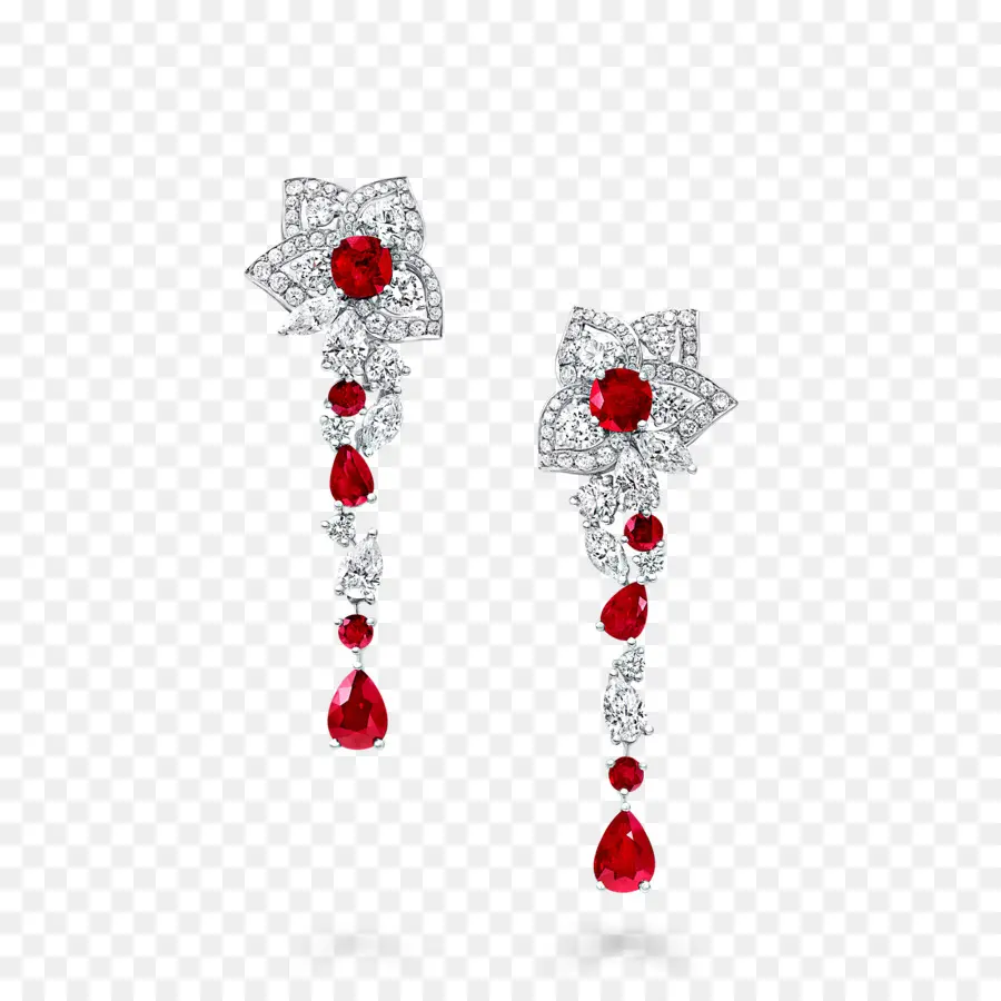 Boucles D'oreilles，Rouge PNG