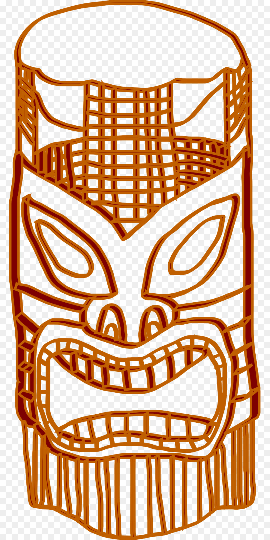 Masque Tiki，Tribal PNG