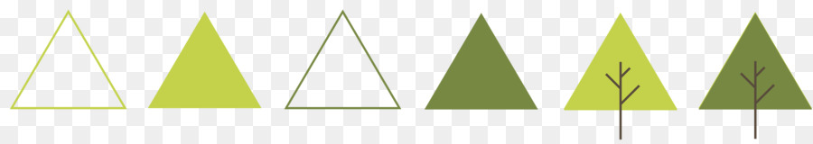 Arbre，Triangle PNG