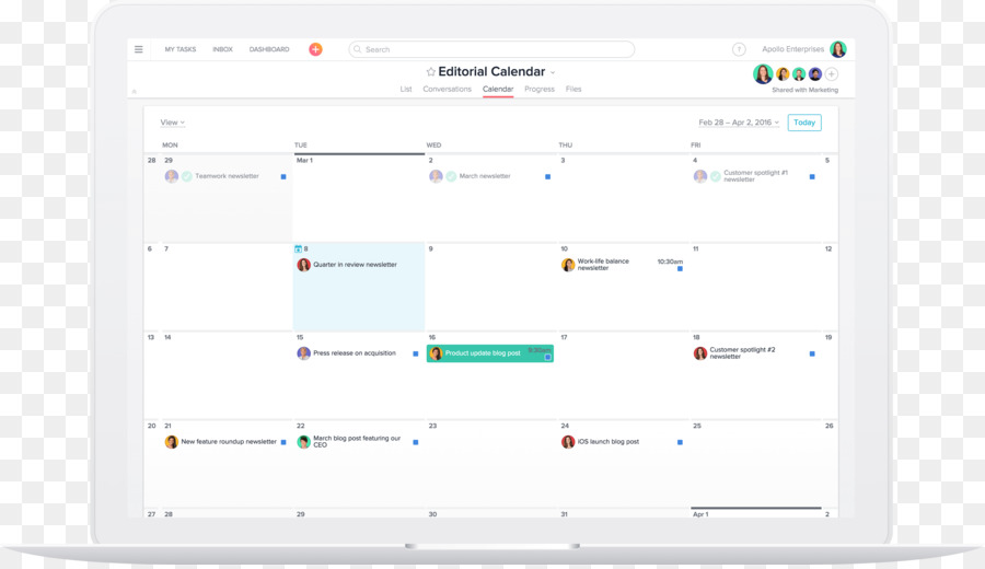 Asana，La Gestion Des Tâches PNG