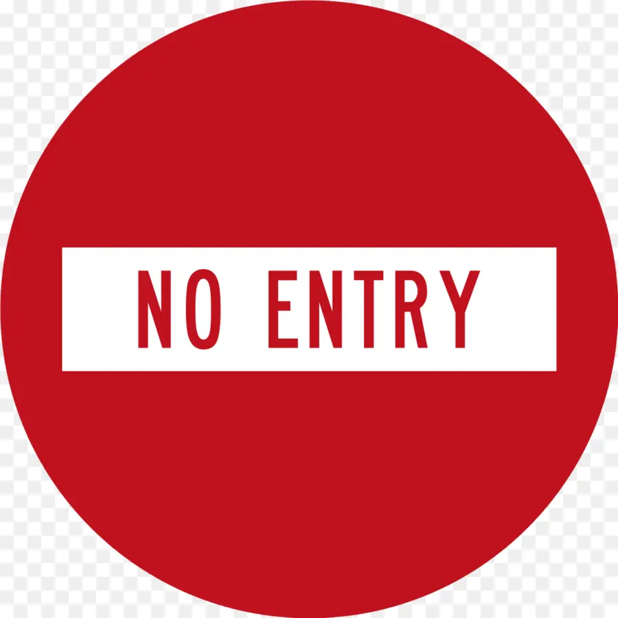 Pas De Panneau D'entrée，Entrée Interdite PNG