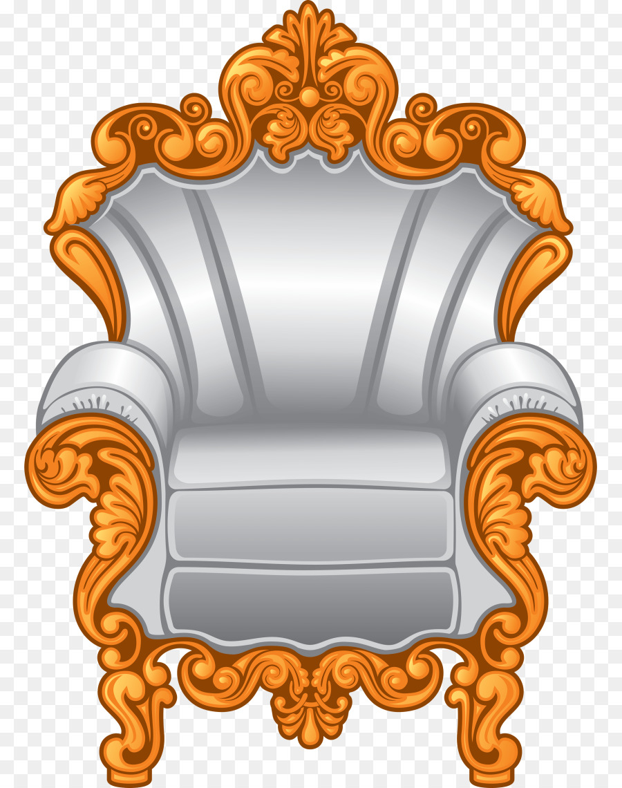 Fauteuil Argenté，Luxe PNG