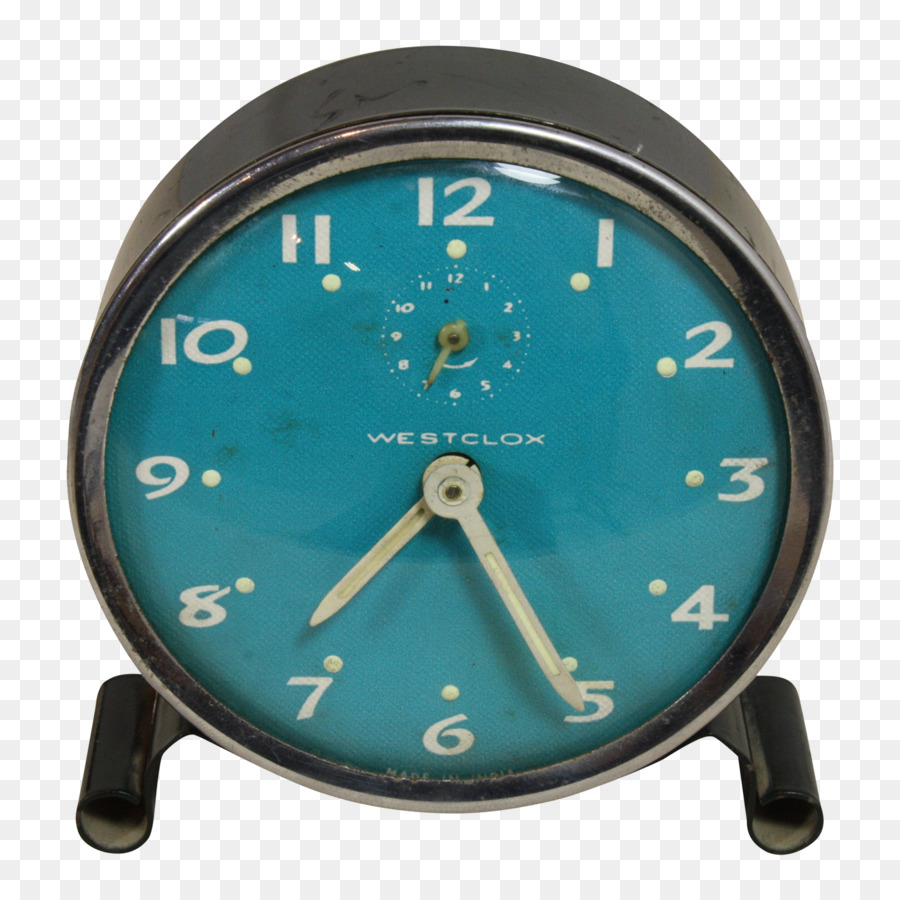 Horloge，Turquoise PNG