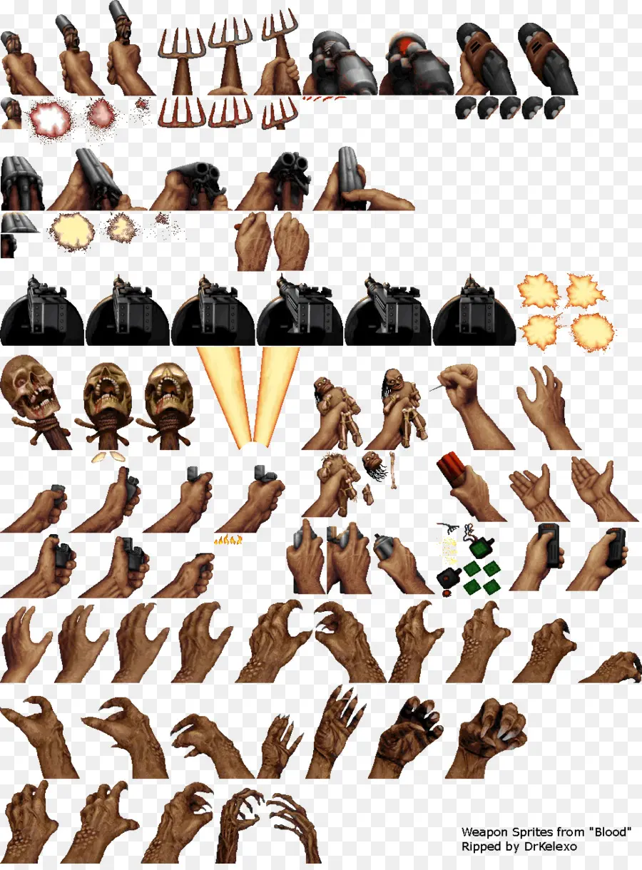 Sprites D'armes，Lutin PNG