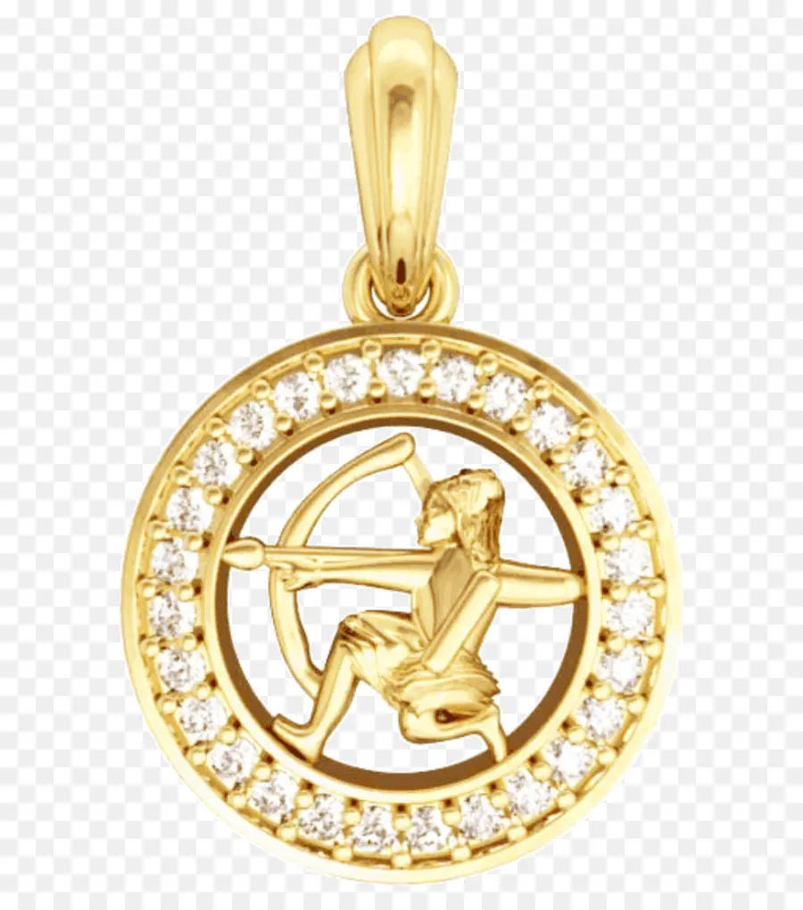 Pendentif En Or，Zodiaque PNG