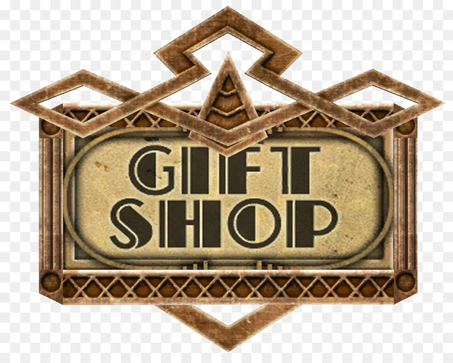 Enseigne De Boutique De Cadeaux，Ancien PNG