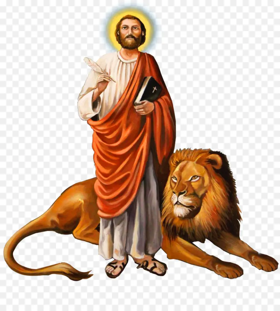 Saint Avec Lion，Saint PNG