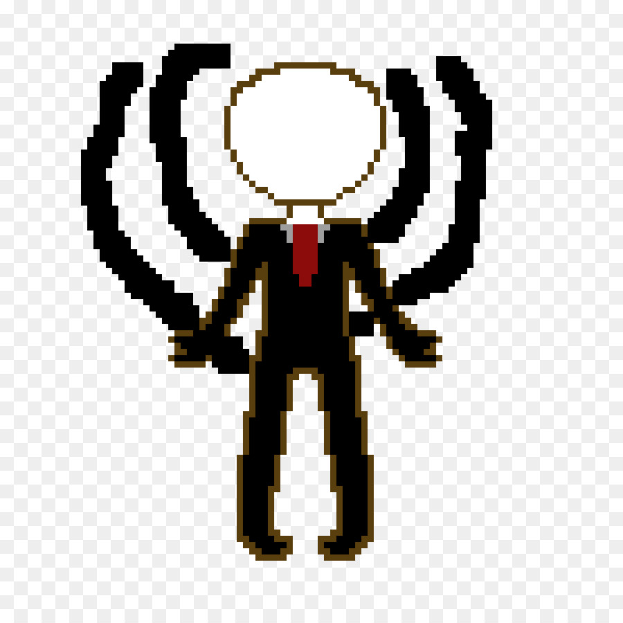 Pixel Art Homme Mince，Costume PNG