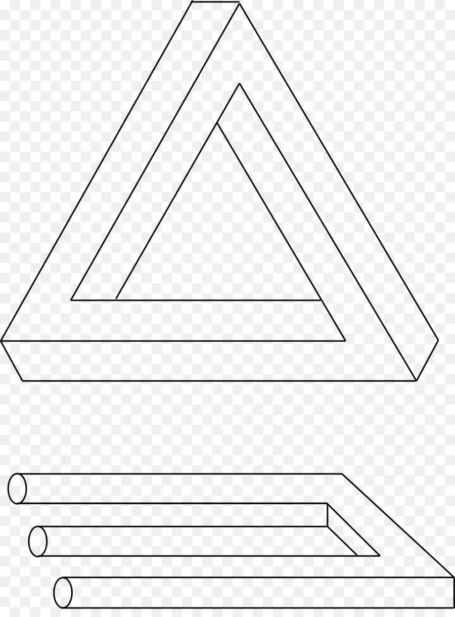 Forme Impossible，Triangle PNG